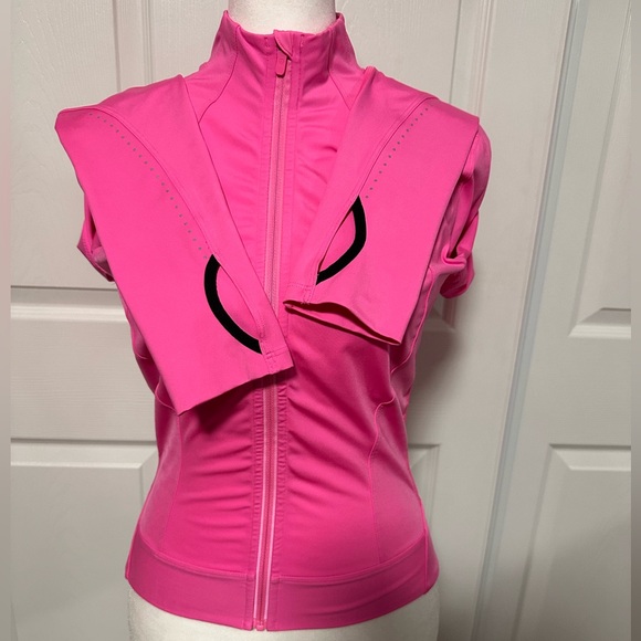 Lululemon Final Mile Jacket in Dark Prism Pink, size 6 - Picture 6 of 10
